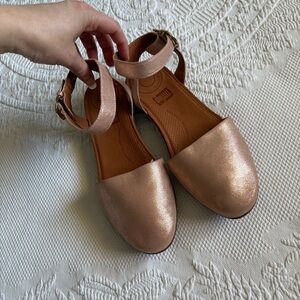 FitFlop cova sandals pink adjustable ankle strap comfort sporty heel US size 7